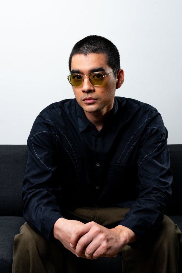 Osiris / Gold Titanium & Light Green Lens - Shade Files